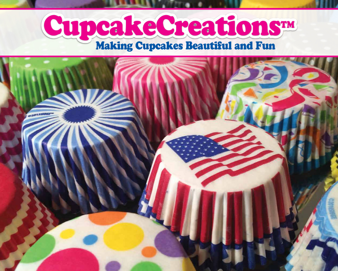 Cupcake Creations Jumbo Baking Cups, Silver