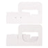 28WW - 7 x 3 3/8 x 2 White Candy & Fudge Boxes with Window