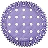 Wilton purple with white dots