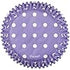 Wilton purple with white dots