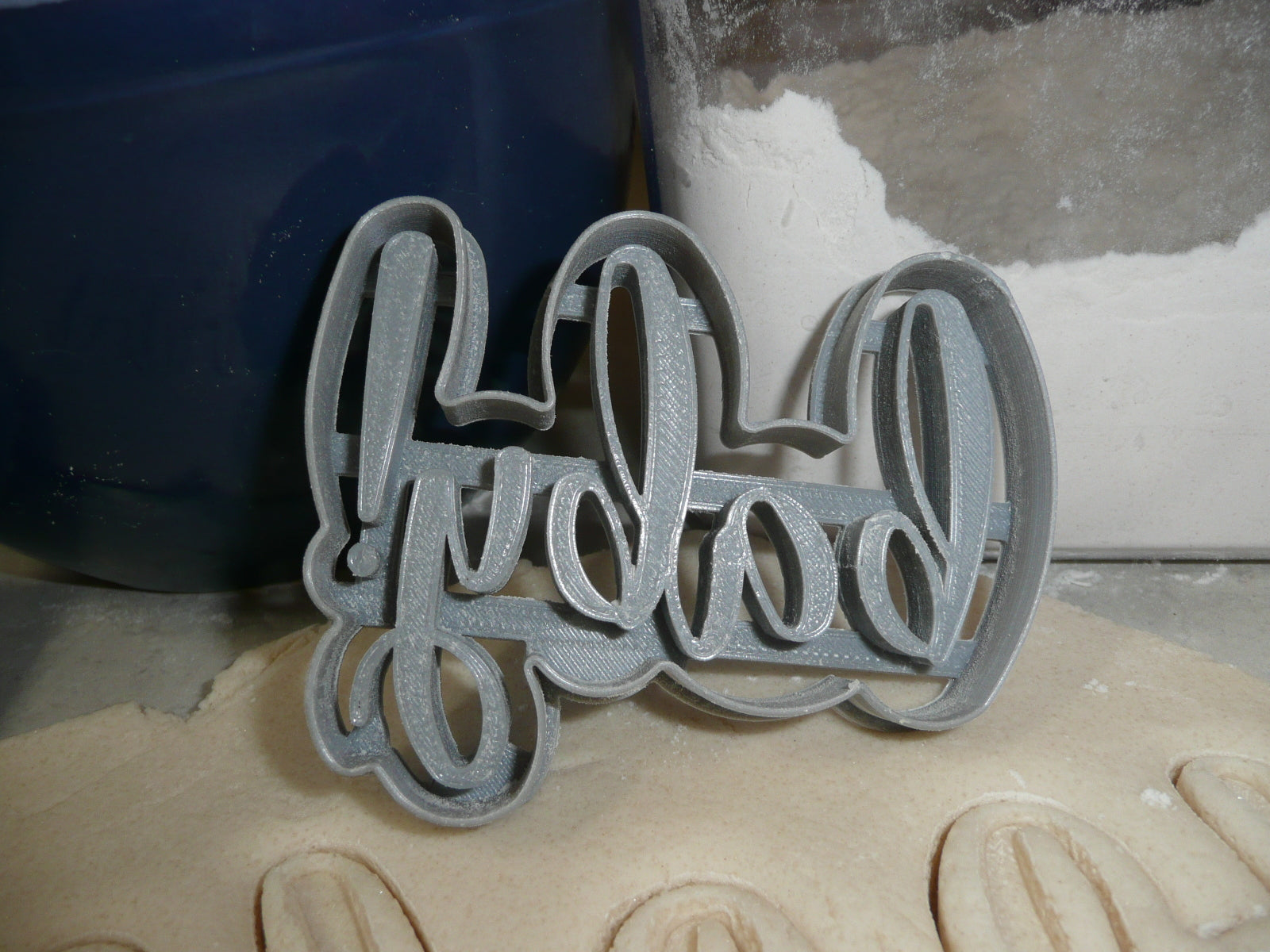 YNG 'Baby!' Word Fondant Cutter