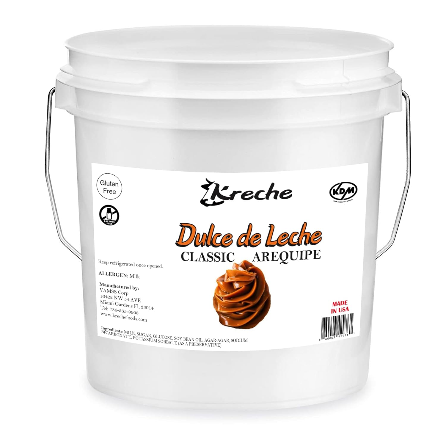 Kreche Dule De Leche Milk Based Caramel 1lb/11lb