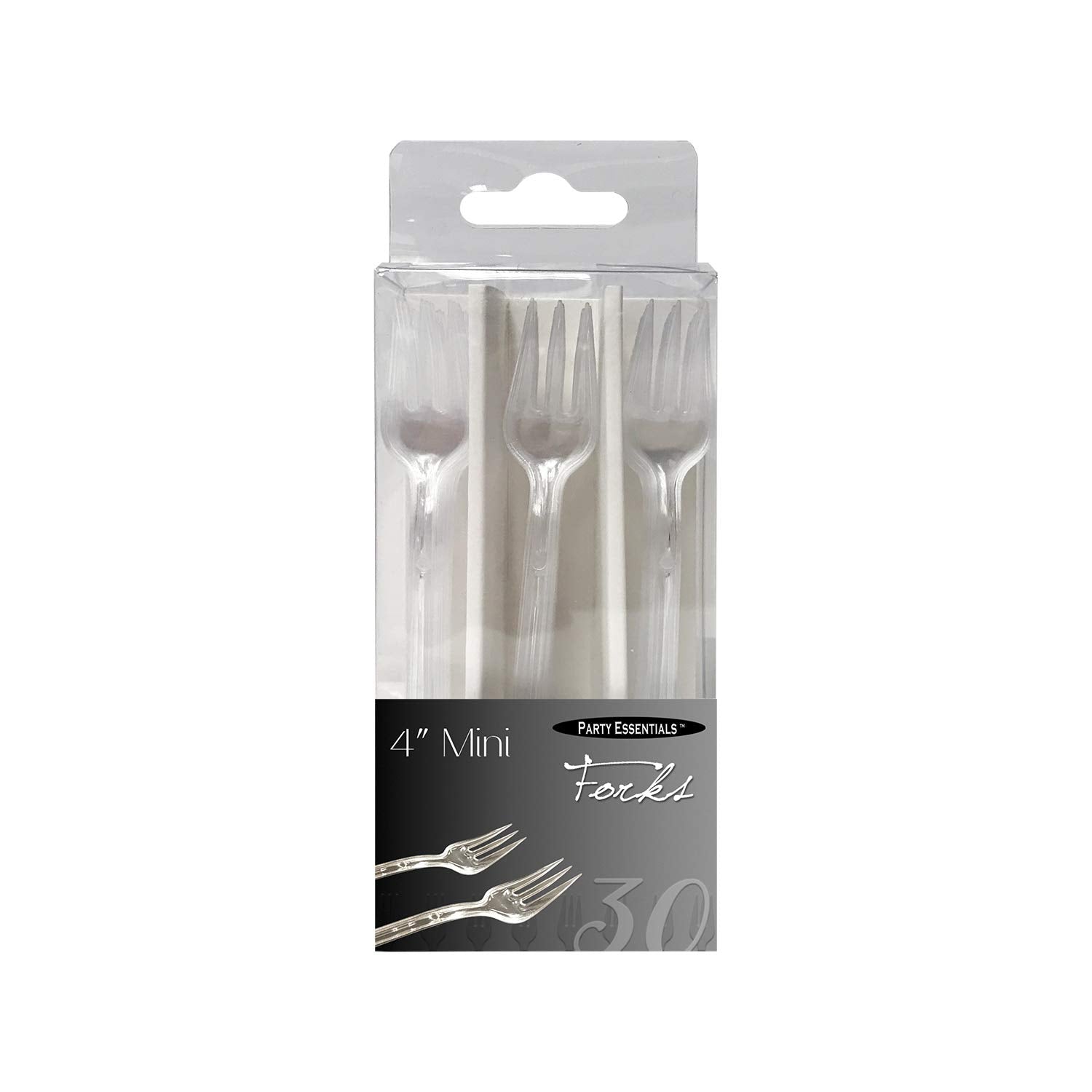 PartyE 4' Mini Forks - 30ct