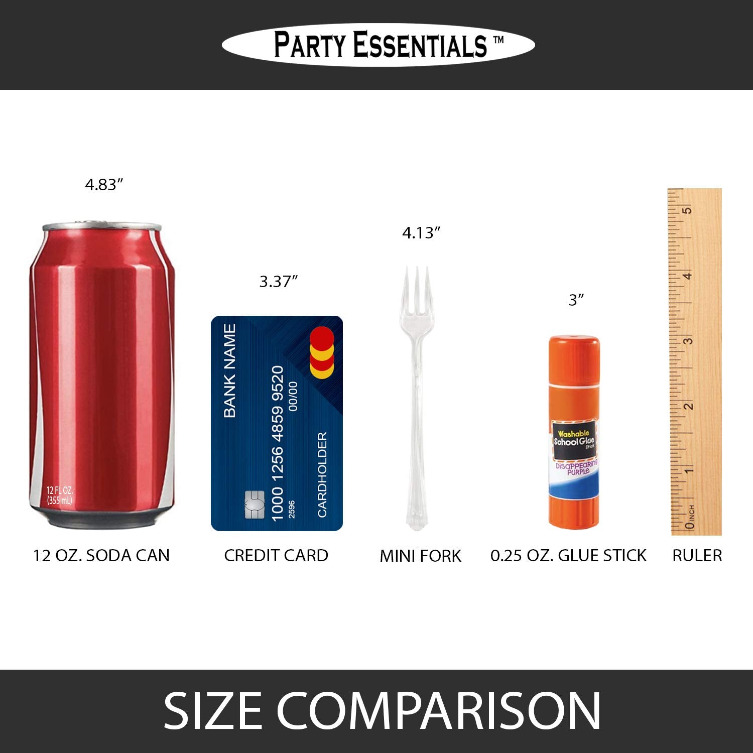 PartyE 4' Mini Forks - 30ct