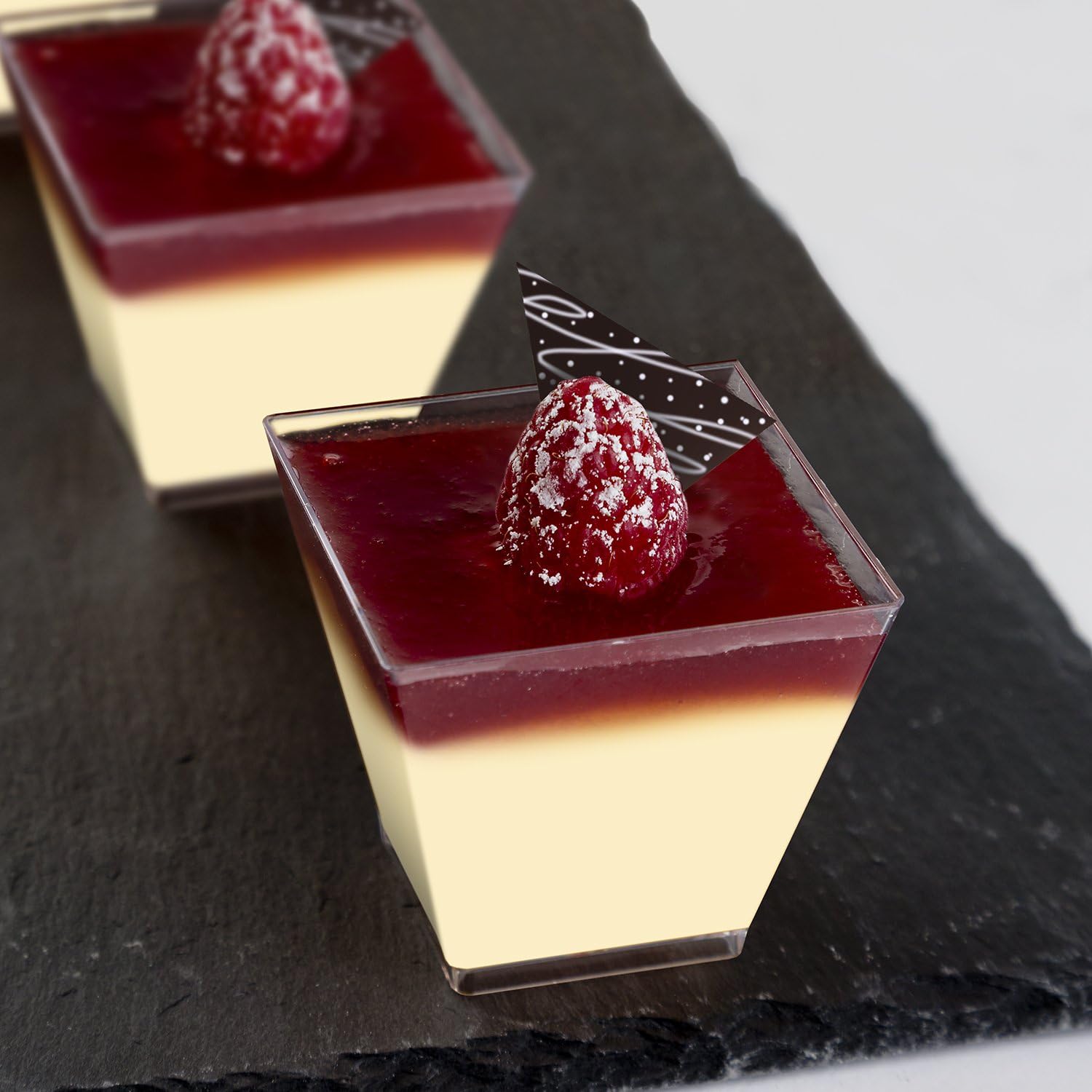 2oz Mini Square Cups 40ct Party Essentials