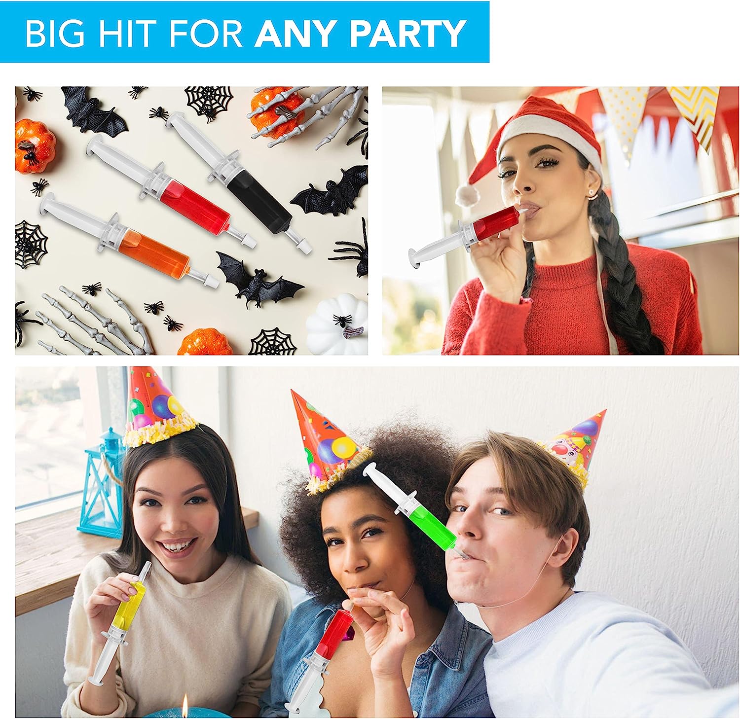 1.5oz Gel Injectors 12ct Party Essentials