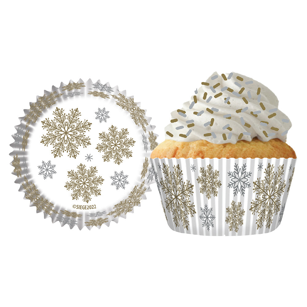 Cupcake Creations Elegant Snowflakes