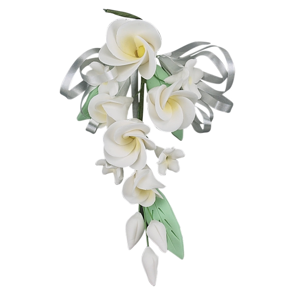 white lily corsage Frangipani Corsage Spray #17 – Bake Supply Plus