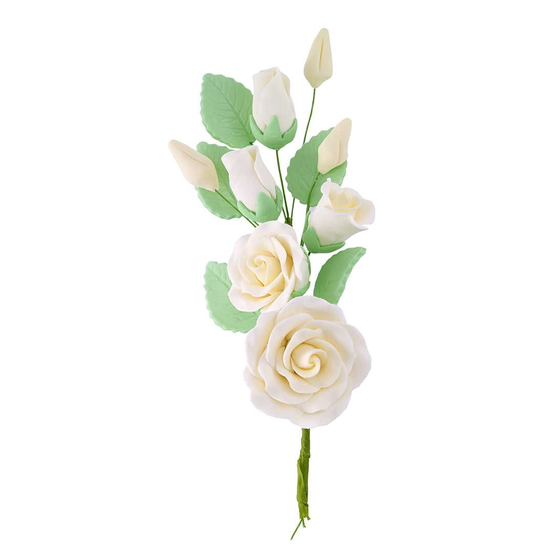 Rose And Rosebud Corsage Spray