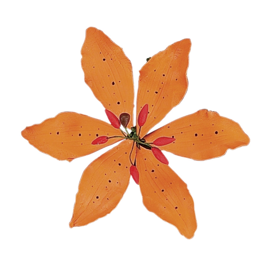 gumpaste tiger lily 56- Tiger Lily