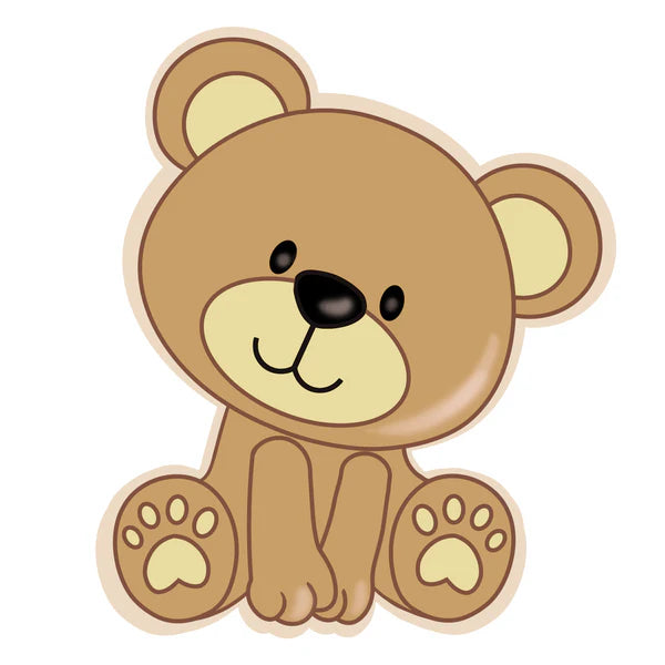 Teddy Bear Cutter and Debosser Set