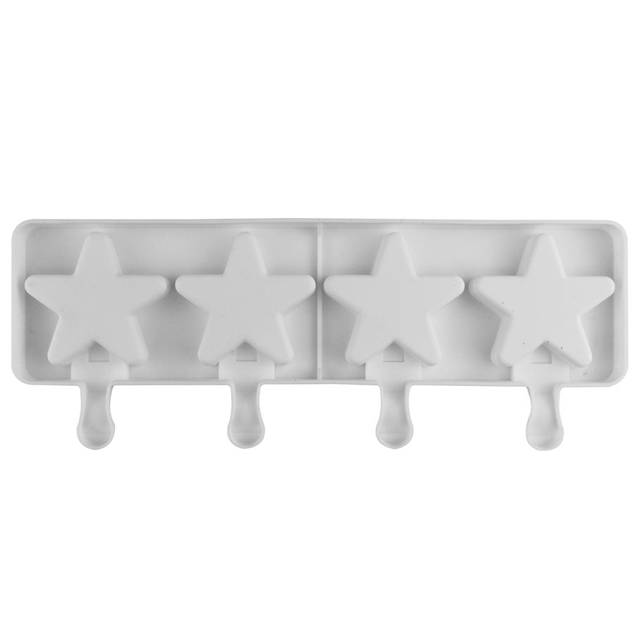 NY Cake 'Star' Silicone Mold Cakesicles 4 Cav