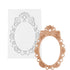 NY Cake Oval Sparkle Frame Mold