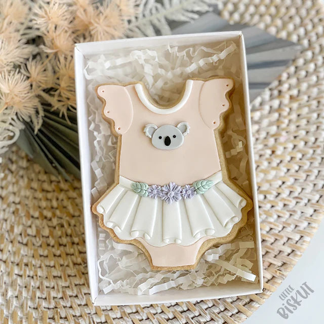 Onesie with Tutu Stamp Cutter Set