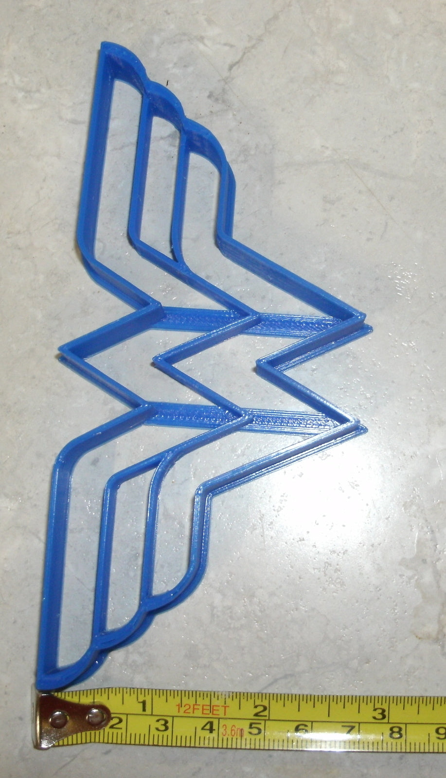 YNG Wonder Woman Logo Fondant Cutter