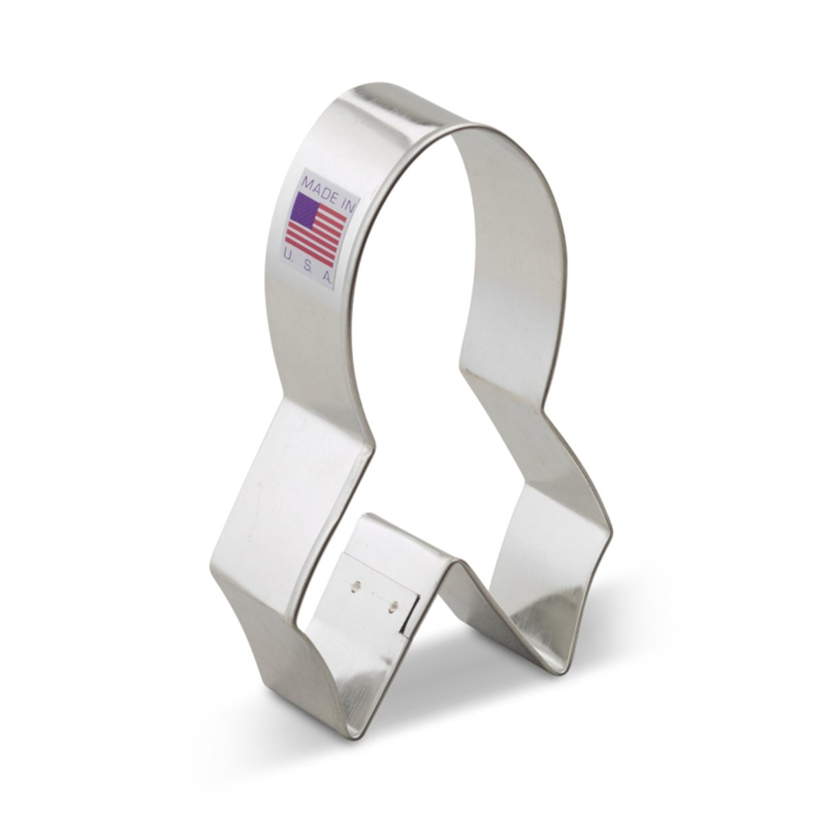 Ribbon Awareness Cookie Cutter Ann Clark Cookie Cutter - Bake Supply Plus