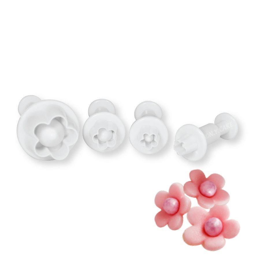 Blossom Plunger Cutter NY Cake Fondant Cutter - Bake Supply Plus