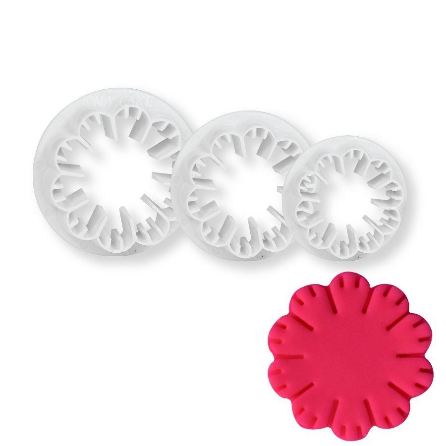 Carnation Cutter Set NY Cake Fondant Cutter - Bake Supply Plus