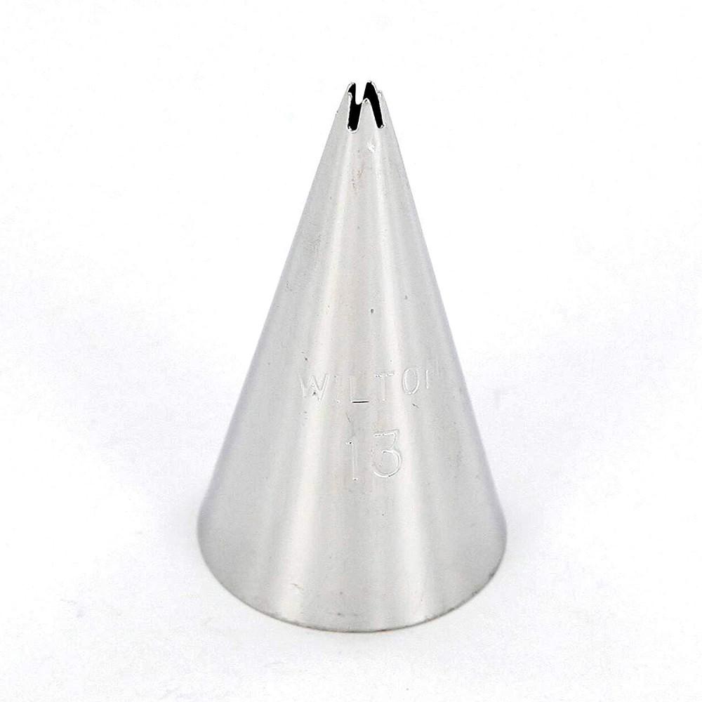 Wilton Open Star Decorating Cake Tip #13 Wilton Piping Tip - Bake Supply Plus