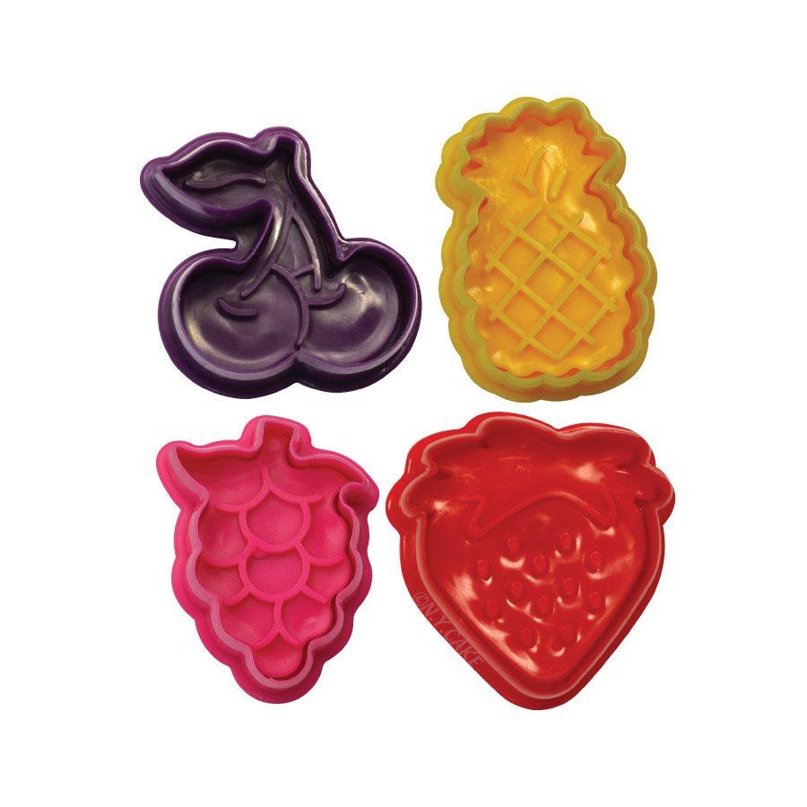 Fruit Plunger Fondant & Pie Cutter NY Cake Fondant Cutter - Bake Supply Plus