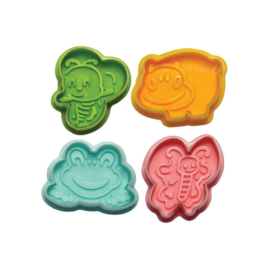 Insects & Cute Animals Fondant & Pie Cutter Set NY Cake Fondant Cutter - Bake Supply Plus