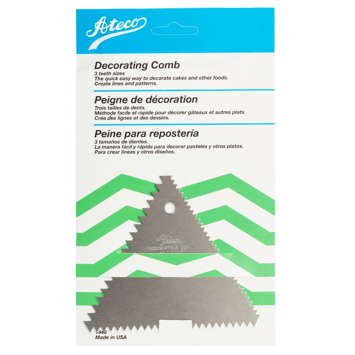 Decorating Comb Ateco Icing Tool - Bake Supply Plus