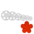 Rose Cutter Set - Large NY Cake Fondant Cutter - Bake Supply Plus