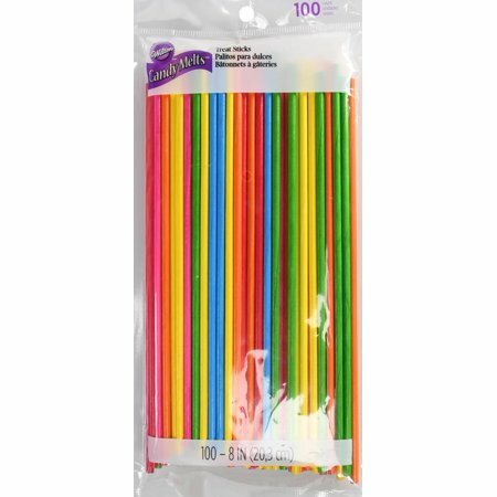 White 6-Inch Lollipop Sticks, 35-Count Pack - Wilton