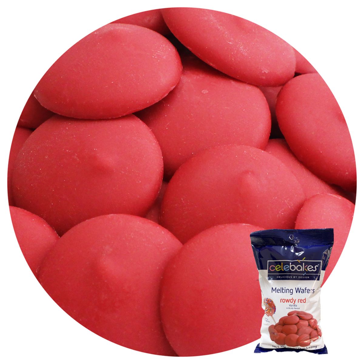 Merckens Rowdy Red Confectionery Candy