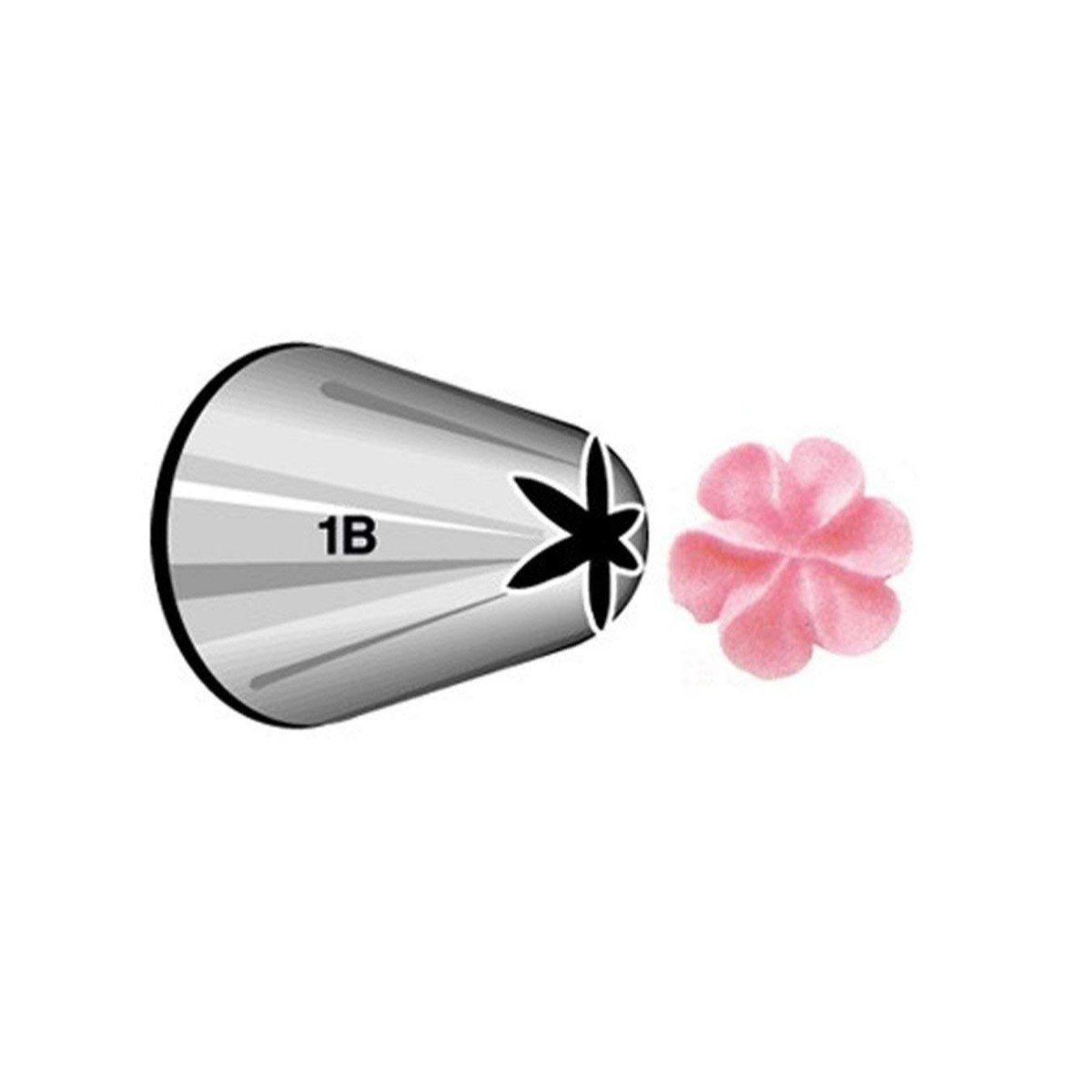 Wilton XL Drop Flower Tip#1B Wilton Piping Tip - Bake Supply Plus