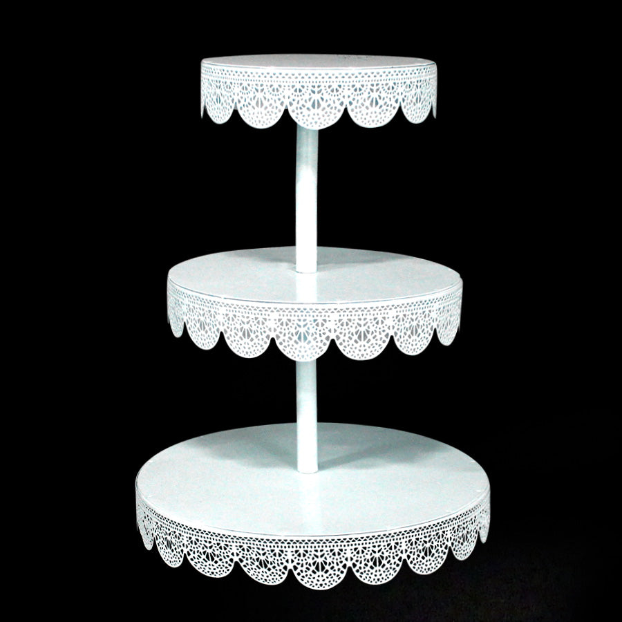 Round Eyelet Treat Metal 3 Tier