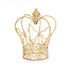 Metal Wire Crown Stand Gold