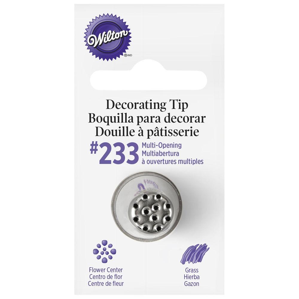 Wilton Multi-Open Decorating Tip #233 Wilton Piping Tip - Bake Supply Plus