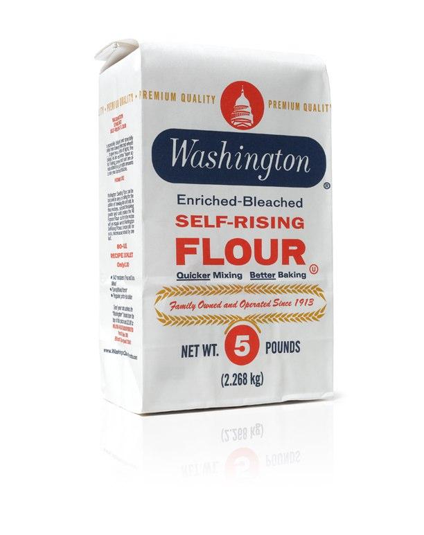 Washington Enriched Self Rising Flour — 5 or 25 lb