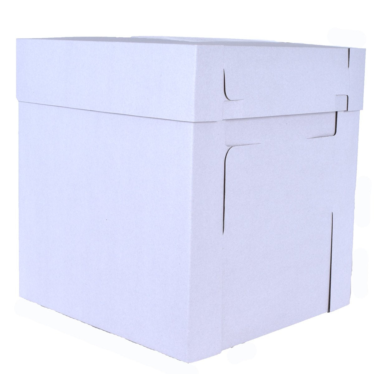 Tiered White Cake Box With Window  — All Sizes Whalen Packaging Box - Bake Supply Plus