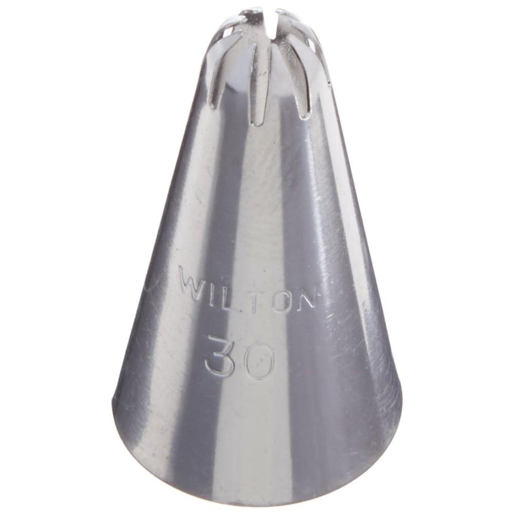 Wilton Closed Star Decorating Tip #30 Wilton Piping Tip - Bake Supply Plus