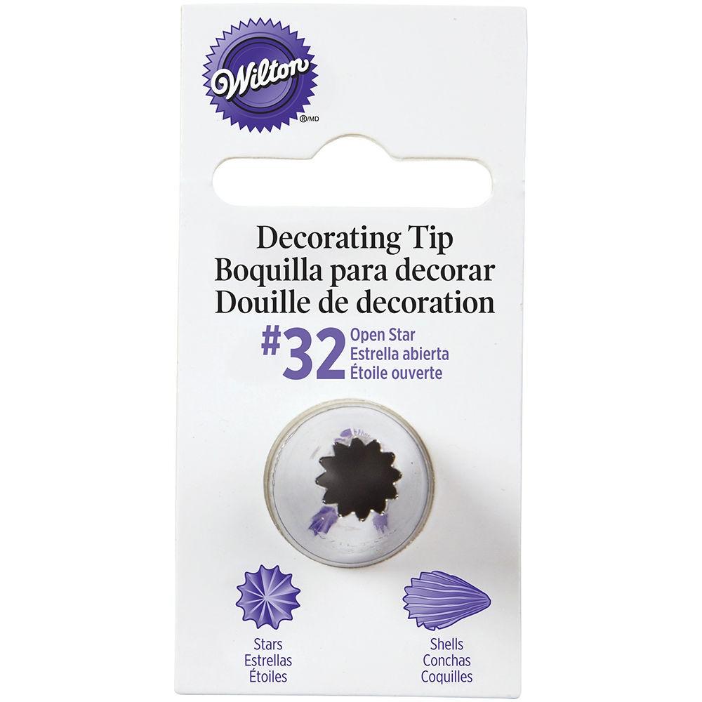 Wilton Open Star Piping Tip #32 Wilton Piping Tip - Bake Supply Plus
