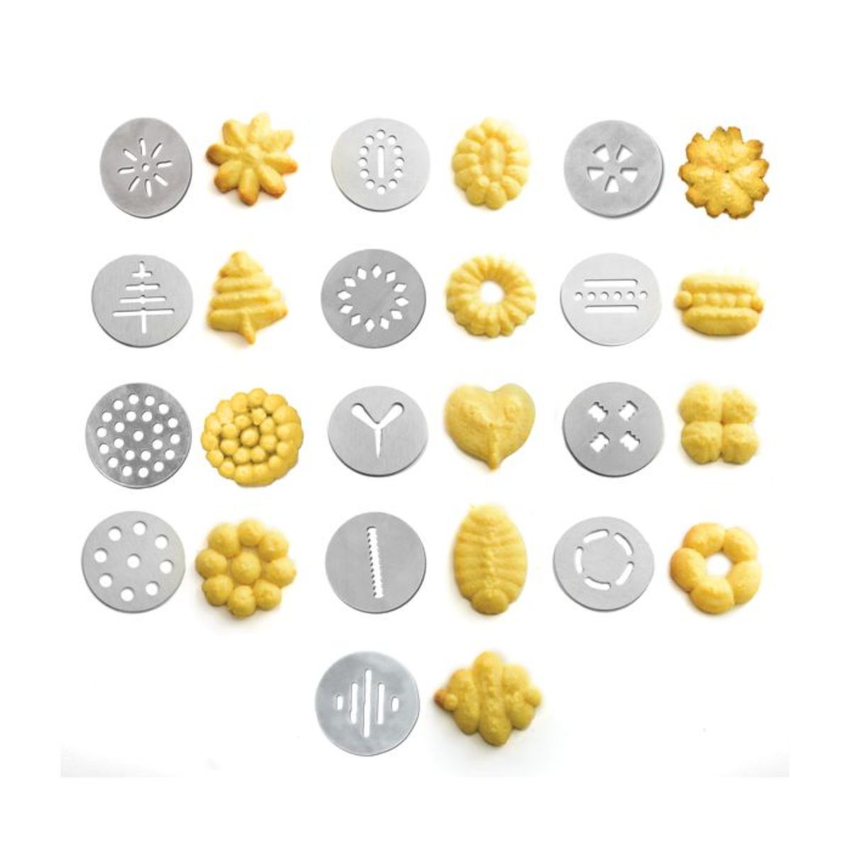 Norpro Stainless Steel Cookie/Icing Press With Case