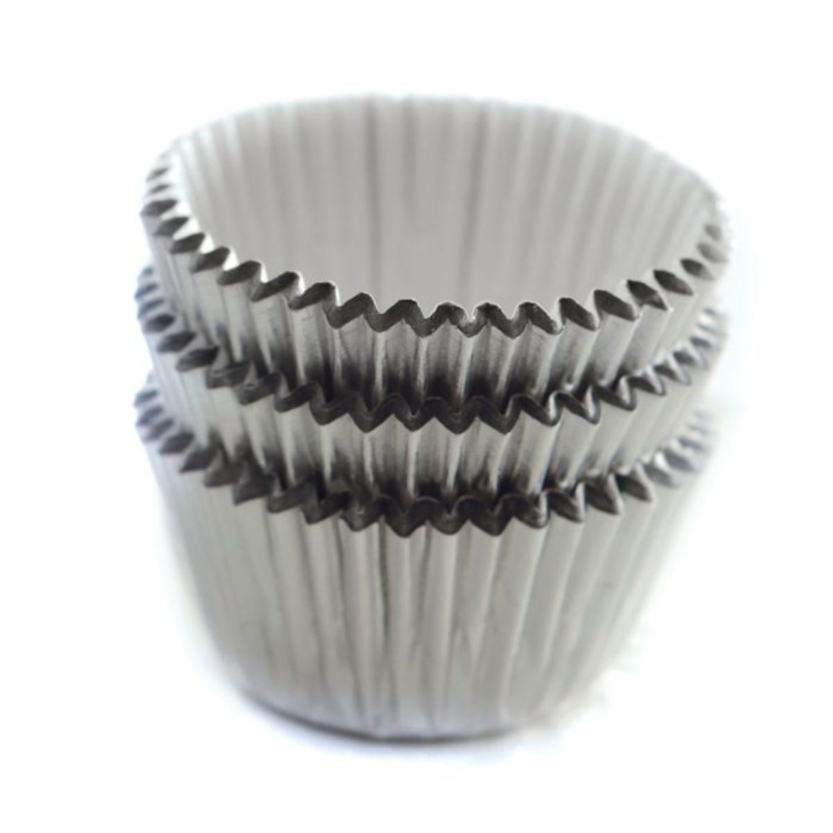 PME Foil Cupcake Liners Metallic Silver 30ct