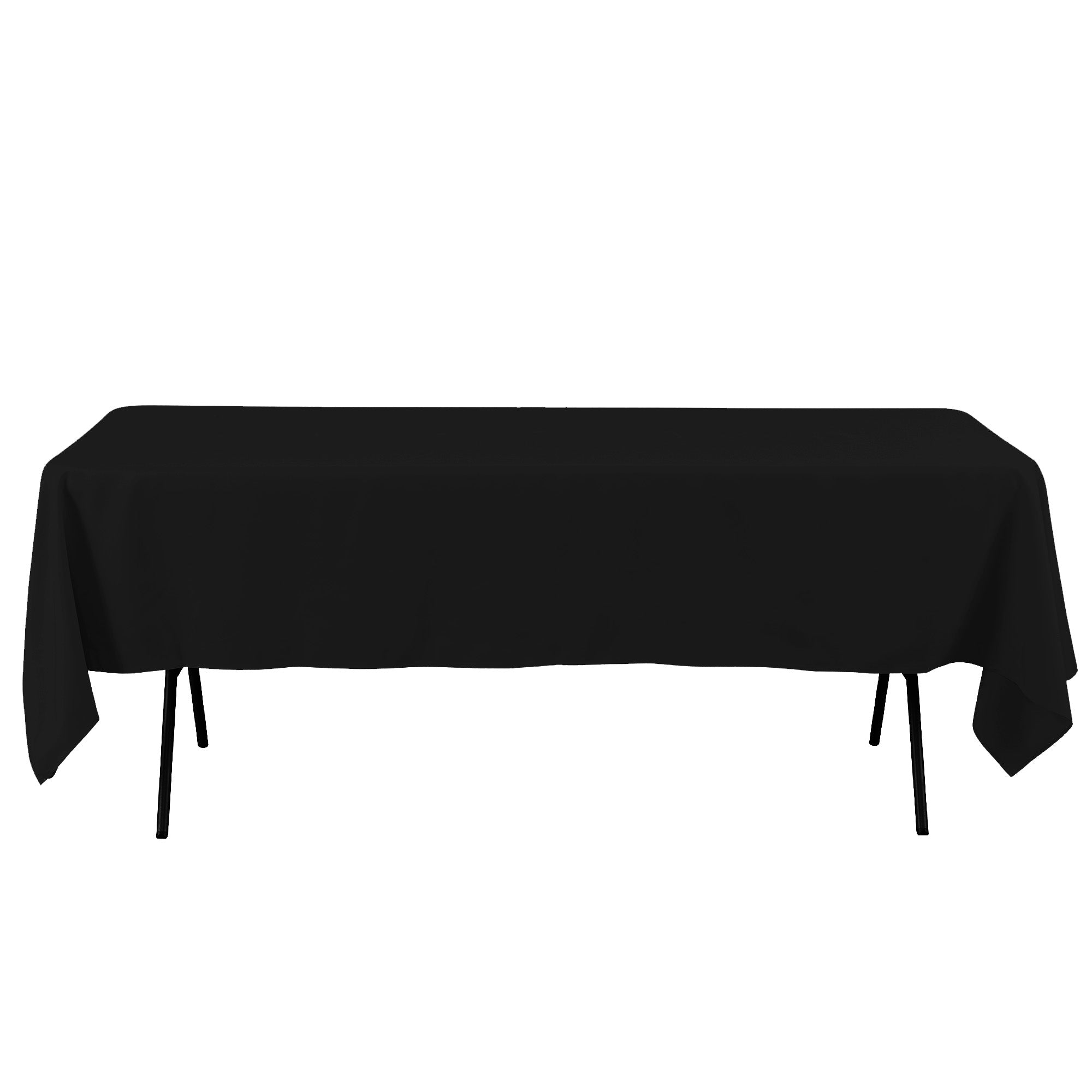 Rectangle Table Cover 60" X 102" - Black