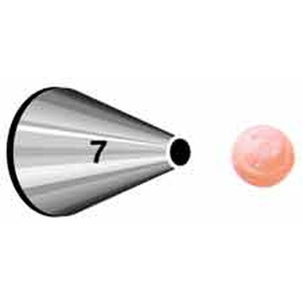Wilton Round Piping Tip #7 Wilton Piping Tip - Bake Supply Plus