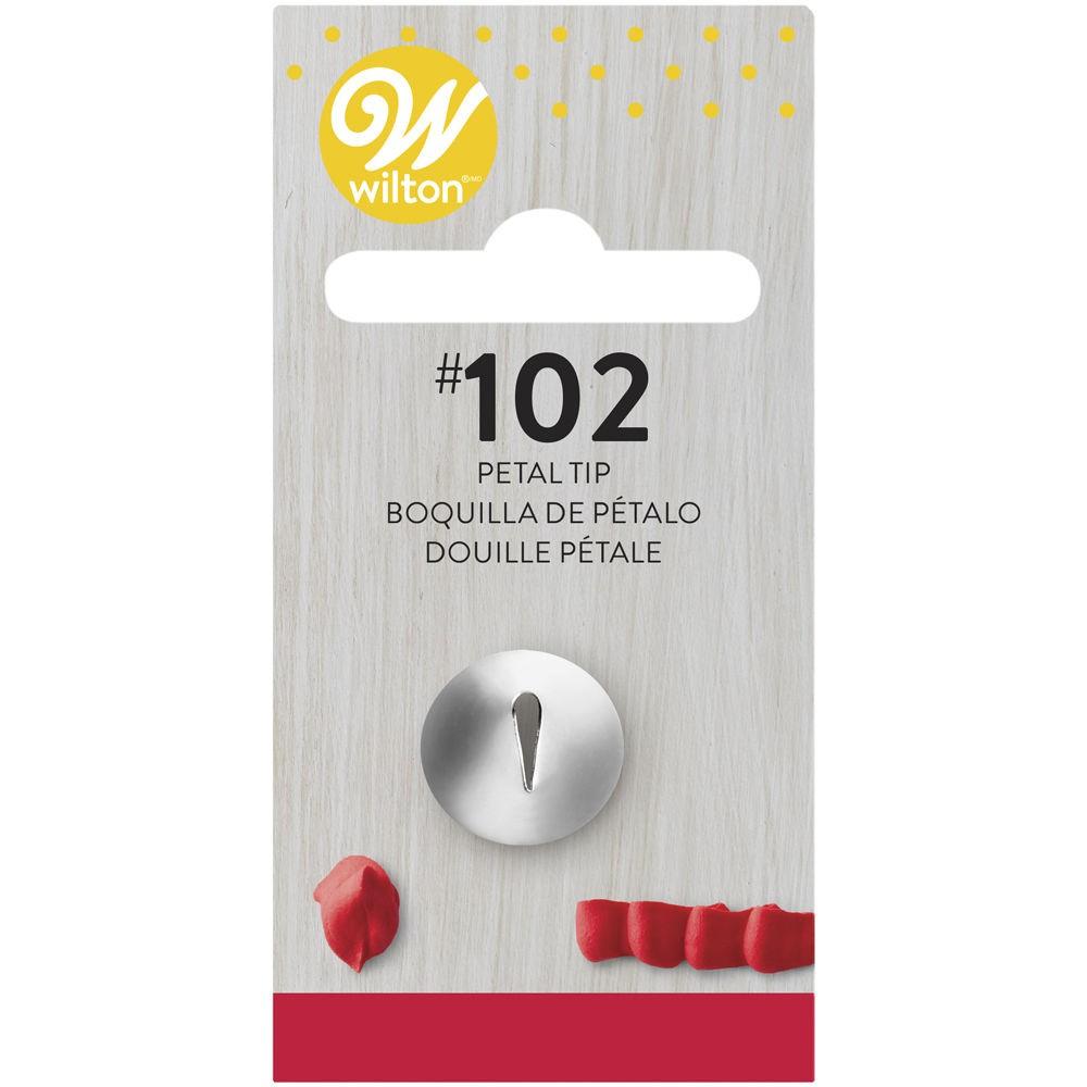 Wilton Petal Decorating Tip #102 Wilton Piping Tip - Bake Supply Plus