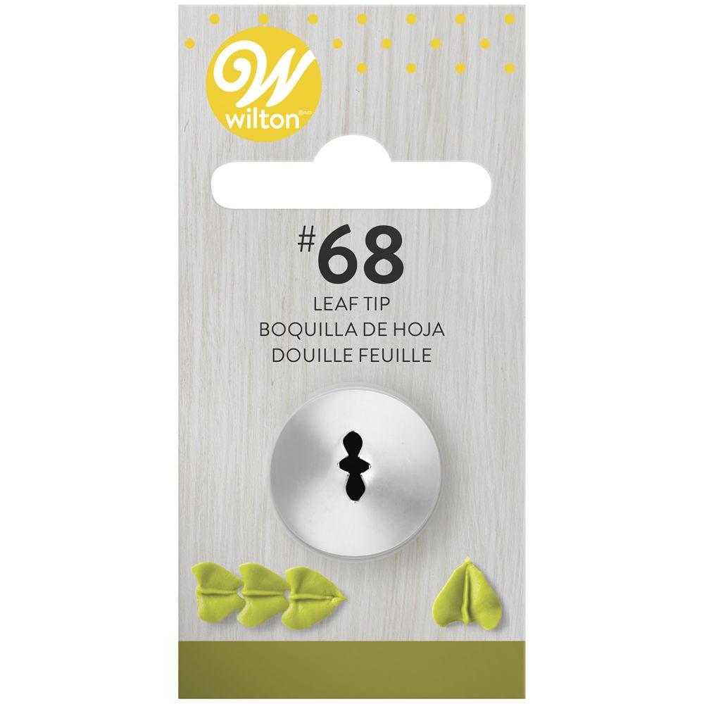 Wilton Leaf Decorating Tip #68 Wilton Piping Tip - Bake Supply Plus