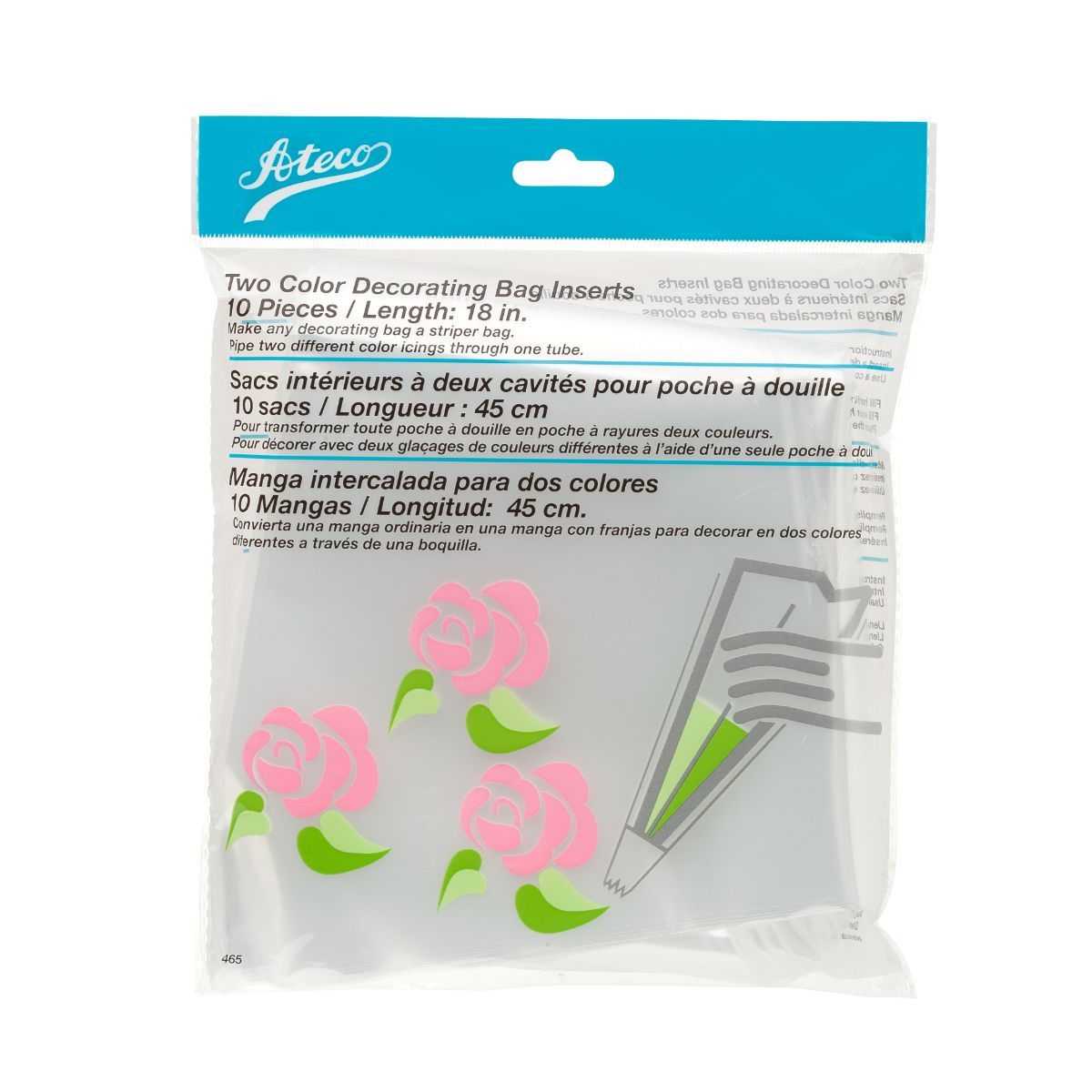 Two Color Decorating Bag Ateco Piping Bag - Bake Supply Plus