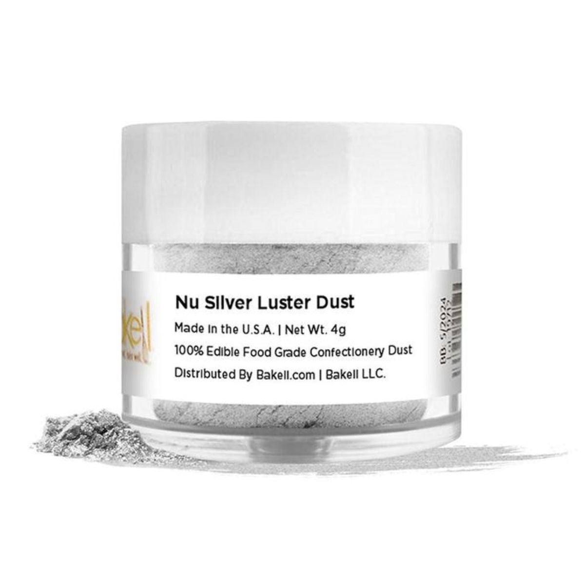 Bakell Nu Super Silver Luster Dust