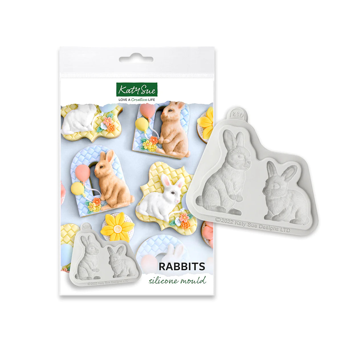 Rabbits Mold Katy Sue