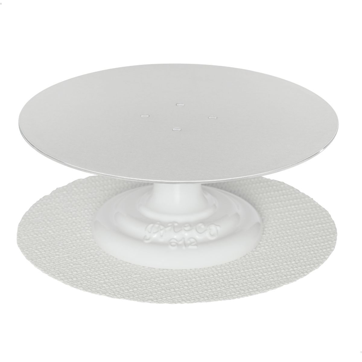Metal Revolving Cake Stand Ateco Turntable - Bake Supply Plus