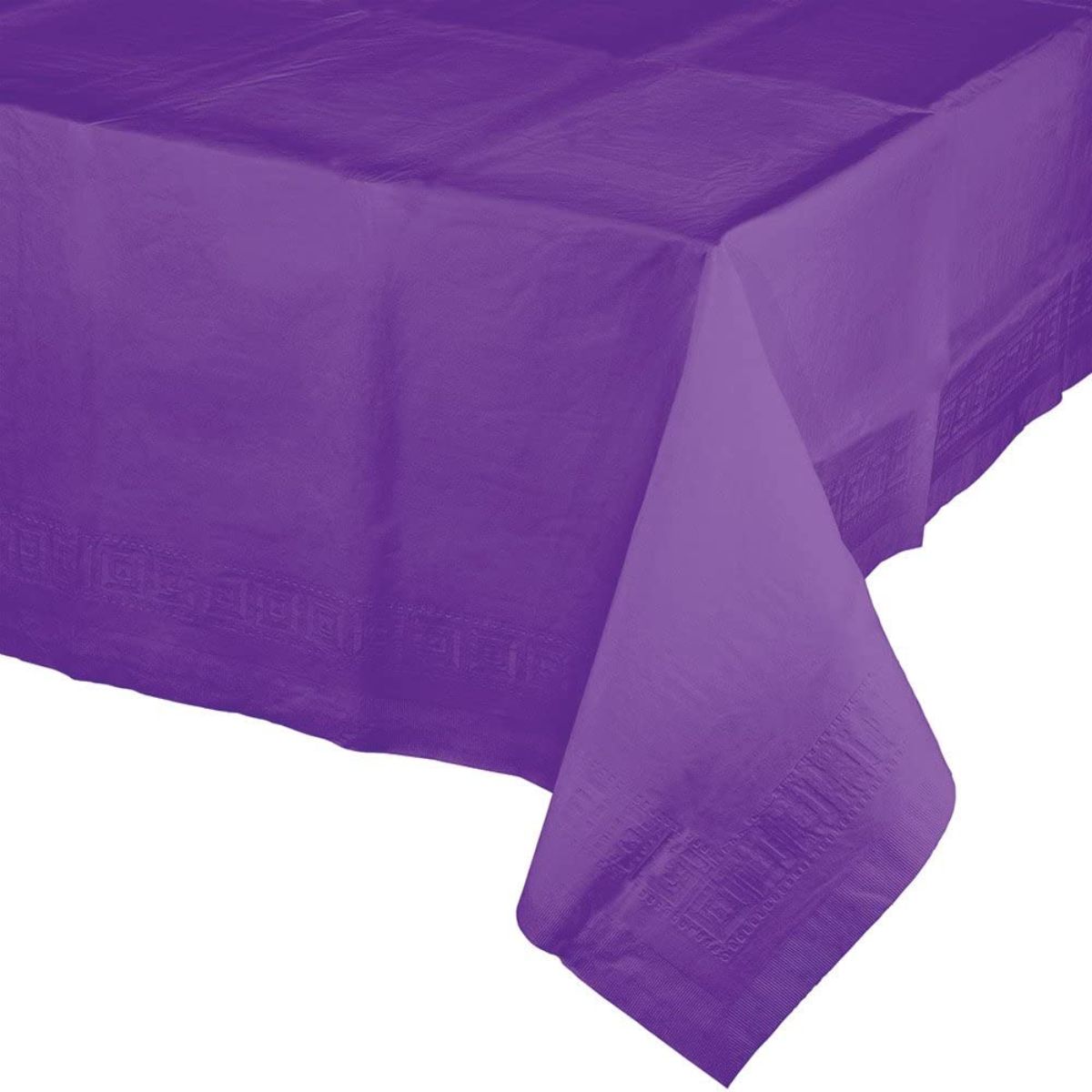 Creative Converting Plastic-Lined Tablecover