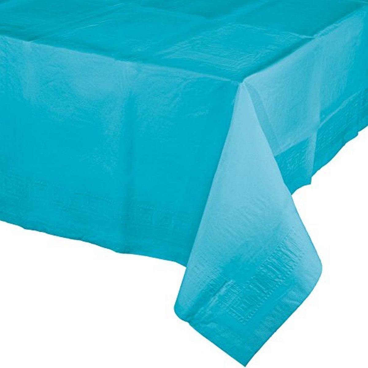 Creative Converting Plastic-Lined Tablecover