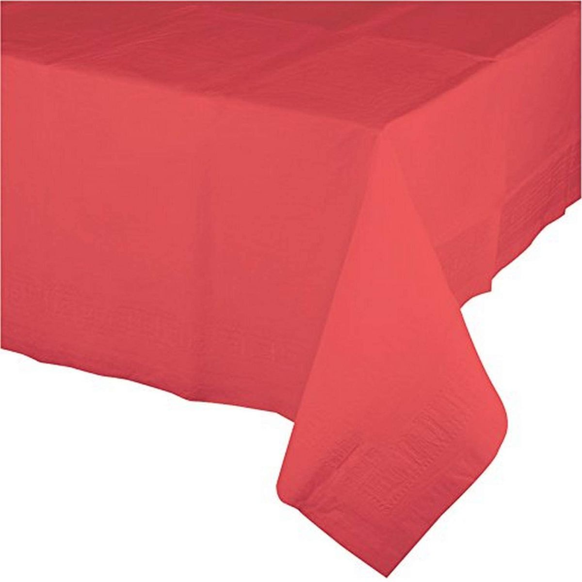 Creative Converting Plastic-Lined Tablecover